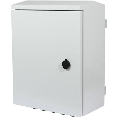 ALLNET DIN-RAIL Wandgehäuse T220mm Lichtgrau IP66 ÜS 16x M25 ALL-DIN-101-AC