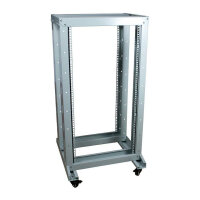 ALLNET Netzwerkschrank 19" 42HE B600/T1200mm Lichtgrau SRB-Serie