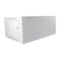 ALLNET Netzwerkschrank 19" 6HE 1-teilig T600mm Lichtgrau SMC-Serie