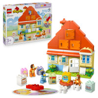 LEGO 10459 DUPLO Bluey Blueys Familienhaus mit Memory-Spiel