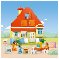 LEGO 10459 DUPLO Bluey Blueys Familienhaus mit Memory-Spiel