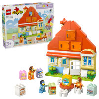 LEGO 10459 DUPLO Bluey Blueys Familienhaus mit Memory-Spiel