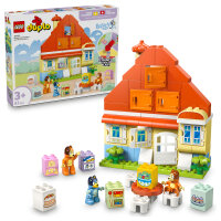 LEGO 10459 DUPLO Bluey Blueys Familienhaus mit Memory-Spiel