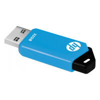 STICK 32GB HP v150w 2.0 Flash Drive (black/blue) retail