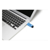 STICK 32GB HP v150w 2.0 Flash Drive (black/blue) retail