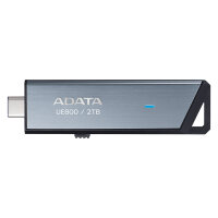 STICK ADATA UE800 2 TB (aluminium (gebrstet), USB-C 3.2 (10 Gbit/s))