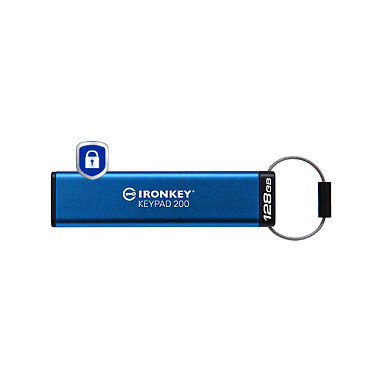 STICK 128GB Kingston IronKey Keypad 200 retail