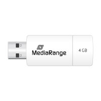 STICK MediaRange USB STICK 4GB USB 2.0 Slider red