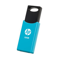 STICK 32GB HP v212w 2.0 Flash Drive (black/blue) retail