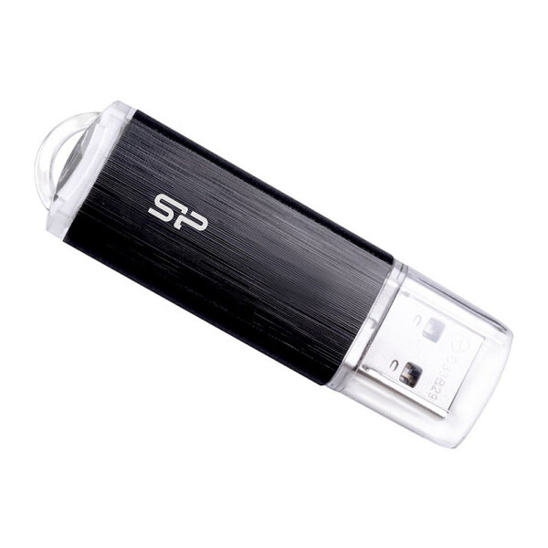 STICK Silicon Power USB STICK 8GB USB2.0 U02 Plastic Black