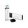 STICK MediaRange USB STICK USB 3.0 high performance 256GB alu
