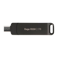 STICK Patriot Rage R550 1TB (schwarz, USB-A und USB-C 3.2...