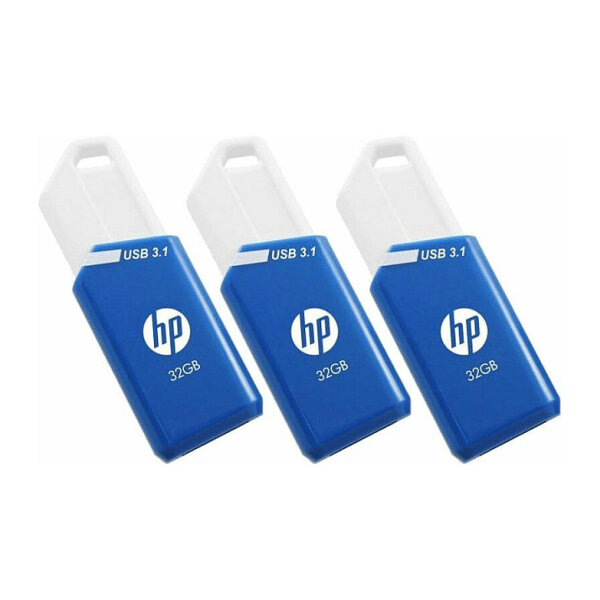 STICK HP USB STICK 32GB USB 3.1 HP x755w - 3er-Pack