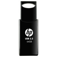 STICK HP 64GB 712w Black USB 3.2 Flash Drive