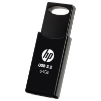 STICK HP 64GB 712w Black USB 3.2 Flash Drive