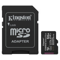 CARD Kingston 64GB microsdxc Canvas Select Plus Gen3...