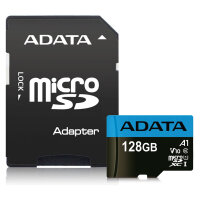 CARD Adata Premier microsdxc 128GB 100R/25W UHS-I Class 10 A1 V10 + Adapter