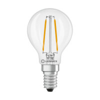 Osram LED Classic P 25 Filament P 1.8W 827 Clear E14 LED-Lampen, klassische Miniba
