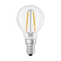 Osram LED Classic P 25 Filament P 1.8W 827 Clear E14 LED-Lampen, klassische Miniba