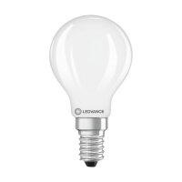 Osram LED Classic P 40 Filament P 3.4W 827 Frosted E14 LED-Lampen, klassische Mini