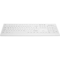 Cherry AK-C8100F-FU1-W/FR - wischdesinfizierbar - weiß - französisch