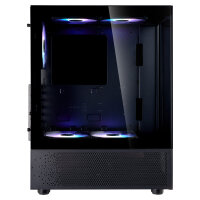 XPG Invader X Mini ATX Midi Tower schwarz 5x120mm ARGB USB C
