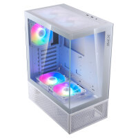 XPG Invader X Mini ATX Midi Tower weiß 5x120mm ARGB USB C