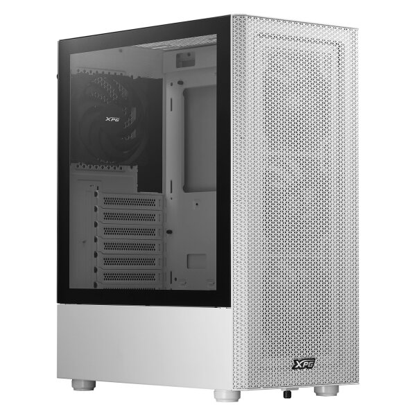 XPG Valor Mesh ATX Midi Tower weiß Glas 4x120mm