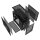 XPG Valor Air Nano mATX Mini Tower schwarz USB C Mesh