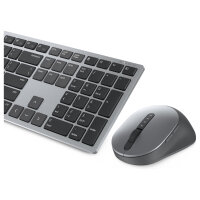 Dell Premier Multi-Device Tastatur-Maus-Set kabellos grau. schwarz
