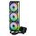 K COOLER XPG Levante II 360 AIO Wasserkühlung 360mm schwarz ARGB