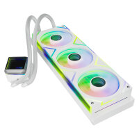 K COOLER XPG Levante II 360 AIO Wasserkühlung 360mm weiß ARGB