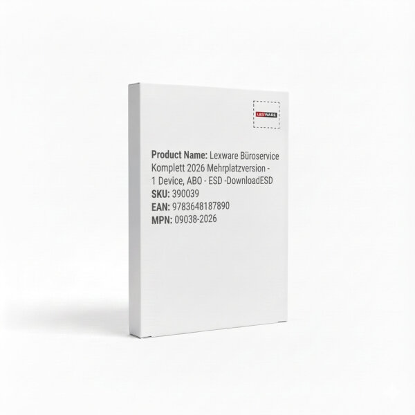 Lexware Büroservice Komplett 2026 Mehrplatzversion - 1 Device, ABO - ESD -Download
