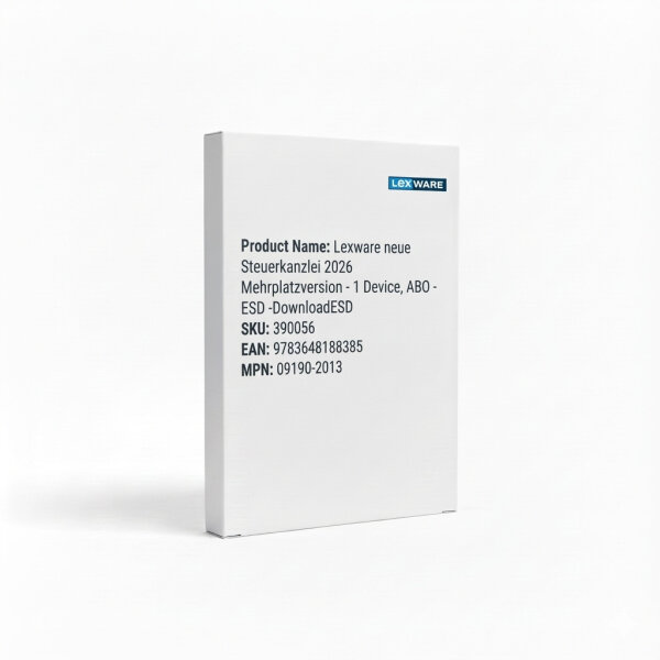 Lexware neue Steuerkanzlei 2026 Mehrplatzversion - 1 Device, ABO - ESD -Download
