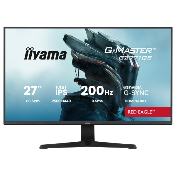 IIYAMA 68.6cm (27") G2771QS-B1 16:9 2xHDMI+DP IPS Black