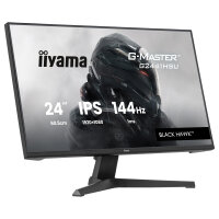 60,5 cm/23,8? (1920×1080) iiyama G-Master G2441HSU-B1 16:9 FHD IPS 1 ms (MPRT) 144 Hz HDMI DP VESA Black