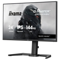 60,5 cm/23,8? (1920×1080) iiyama G-Master GB2441HSU-B1 16:9 FHD IPS 1 ms 144 Hz HDMI DisplayPort VESA Black