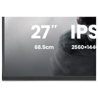 68,6 cm/27? (2560×1440) iiyama G-Master G2741QSU-B1 16:9 QHD IPS 1 ms (MPRT) 144 Hz HDMI 2.0 DisplayPort 1.4 VESA 100×100 Black