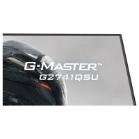 68,6 cm/27? (2560×1440) iiyama G-Master G2741QSU-B1 16:9 QHD IPS 1 ms (MPRT) 144 Hz HDMI 2.0 DisplayPort 1.4 VESA 100×100 Black