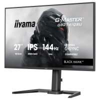 68,6 cm/27? (2560×1440) iiyama GB2741QSU-B1 16:9 QHD IPS 1 ms 144 Hz HDMI DisplayPort VESA 100×100 Black