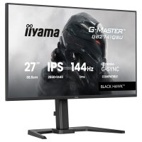 68,6 cm/27? (2560×1440) iiyama GB2741QSU-B1 16:9 QHD IPS 1 ms 144 Hz HDMI DisplayPort VESA 100×100 Black