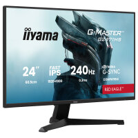 60,5 cm/23,8? (1920×1080) iiyama G-Master G2471HS-B1 16:9 FHD Fast IPS 0,3 ms (MPRT) 240 Hz HDMI 2.0 ×2 DisplayPort 1.2 VESA Black