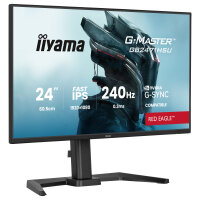 60,5 cm/23,8? (1920×1080) iiyama GB2471HSU-B1 16:9 FHD Fast IPS 0,3ms (MPRT) 240 Hz HDMI 2×DisplayPort USB-C VESA 100×100 Black