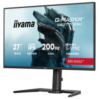 68,6 cm/27? (2560×1440) iiyama GB2771QSU-B1 16:9 QHD Fast IPS 0,5 ms (MPRT) 200 Hz HDMI 2× DisplayPort USB-C VESA 100×100 Black