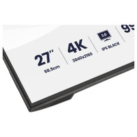 68,6 cm/27" (3840×2160) iiyama ProGraphic HB2701UHSNP-B1 16:9 IPS Black 2.0 4 ms 60 Hz HDMI DisplayPort USB-C (96 W) USB-Hub RJ45 KVM VESA Black