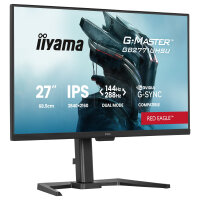 68,6 cm/27" (3840×2160) iiyama G-MASTER GB2771UHSU-B1 16:9 IPS 0,8 ms 144 Hz HDMI 2.1 ×2 DisplayPort 1.4 USB Hub VESA Speaker Black