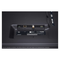 108,0 cm/43" (3840×2160) LG 43UR78006LK 16:9 LED 50Hz a5 Gen6 4K AI HDMI ×3 USB ×2 LAN WiFi webOS23 Black