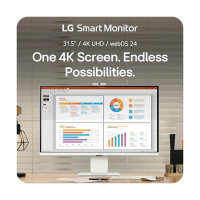 80,0 cm/31,5" (3840×2160) LG 32U850SA-W 16:9 IPS 5 ms 60Hz USB-C (90 W)×3 HDMI×2 HDR10 400 cd/m² webOS White