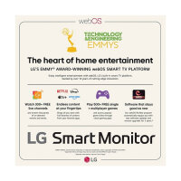 80,0 cm/31,5" (3840×2160) LG 32U850SA-W 16:9 IPS 5 ms 60Hz USB-C (90 W)×3 HDMI×2 HDR10 400 cd/m² webOS White