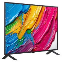 127,0cm/50" (3840×2160) LG 50QNED80A6A 16:9 QNED 4K 60Hz a7 Gen8 HDMI×3 USB×2 LAN WiFi webOS25 Black